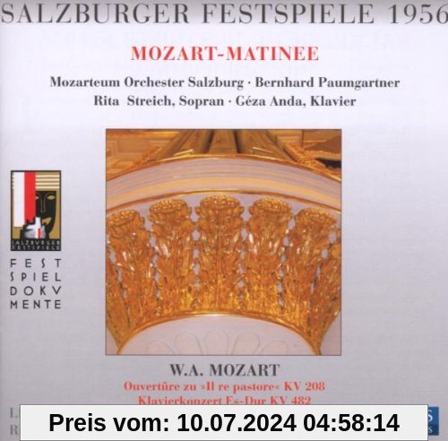 Salzburger Festspiele 1956 - Mozart-Matinee von Anda