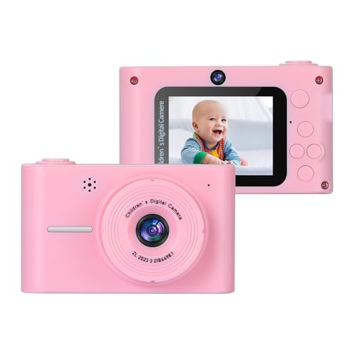 Andoer 1080P Digitalkamera, 20MP Kamera Fotokamera, Kinderkamera mit 8X Digitalzoom, 2,0-Zoll-Bildschirm Kinder-Selfie-Kamera für Jungen und Mädchen Geburtstagsgeschenk Festivalgeschenk Tolles von Andoer