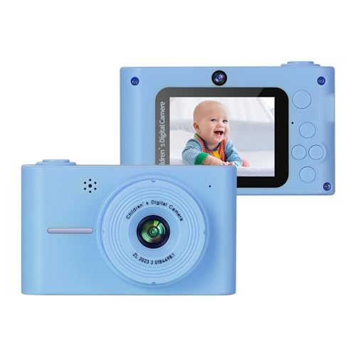 Andoer 1080P Digitalkamera, 20MP Kamera Fotokamera, Kinderkamera mit 8X Digitalzoom, 2,0-Zoll-Bildschirm Kinder-Selfie-Kamera für Jungen und Mädchen Geburtstagsgeschenk Festivalgeschenk Tolles von Andoer