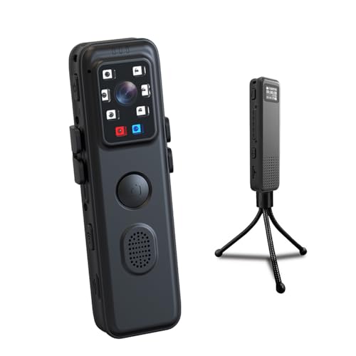 Andoer 1080P WiFi-Körperkamera mit Audio- und Videoaufzeichnung, tragbarer Body-Cam-Mini-Camcorder mit rot-blauem Warnlicht, Nachtsicht für die Zustellung durch Strafverfolgungsbehörden Andoer 1080P WiFi-Körperkamera mit Audio- und Videoaufzeichnung, tragbarer Body-Cam-Mini-Camcorder mit rot-blauem Warnlicht, Nachtsicht für die Zustellung durch Strafverfolgungsbehörden von Andoer