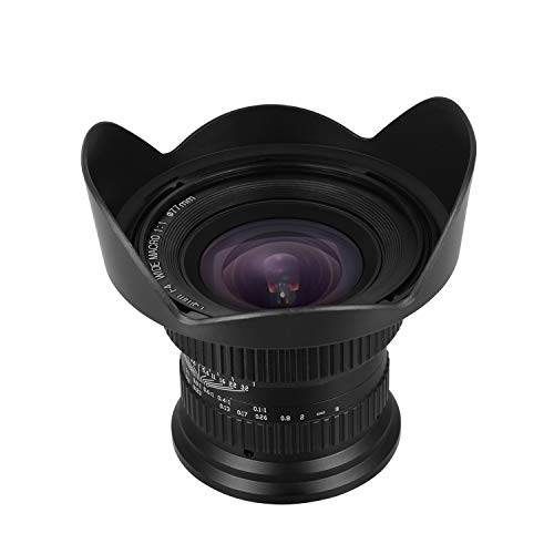 Andoer 15 mm f4.0 Makro-Objektiv, 120 Grad Weitwinkel für Vollbild/APS-C, kompatibel mit Nikon D7100/D7200/D90/D600/D3000/D5000/D40/D50/D300/D200 von Andoer