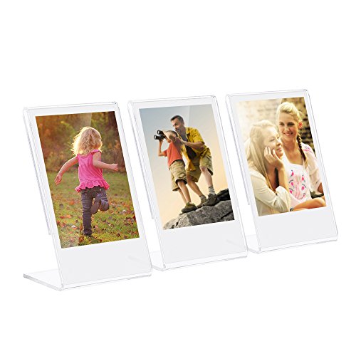 Andoer 3"L-Form Acryl Fotorahmen Transparent Mini Stand für Fujifilm Instax Mini 8 8+ 70 7s 90 25 26 50s SP-1 SP-2 Film, 3er Pack Andoer 3"L-Form Acryl Fotorahmen Transparent Mini Stand für Fujifilm Instax Mini 8 8+ 70 7s 90 25 26 50s SP-1 SP-2 Film, 3er Pack von Andoer