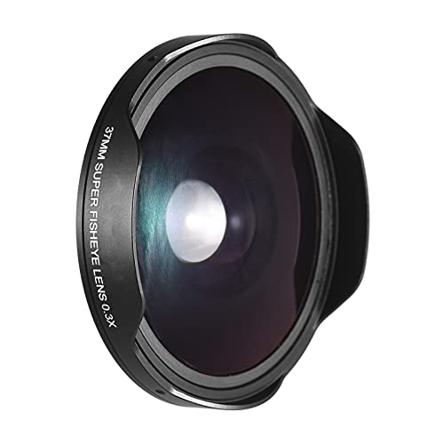 Andoer 37MM 0.3X Ultra-Weitwinkel-Fisheye-Objektiv mit Gegenlichtblende für Camcorder Andoer 37MM 0.3X Ultra-Weitwinkel-Fisheye-Objektiv mit Gegenlichtblende für Camcorder von Andoer