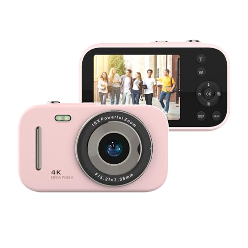 Andoer 4K Digitalkamera Tragbare Digitale Videokamera Digitalkamera Kompakte Digitalkamera 48Mp 2,8 Zoll Ips Bildschirm 16X Zoom Eingebauter Akku Geburtstag für Teenager Studenten Freunde Andoer 4K Digitalkamera Tragbare Digitale Videokamera Digitalkamera Kompakte Digitalkamera 48Mp 2,8 Zoll Ips Bildschirm 16X Zoom Eingebauter Akku Geburtstag für Teenager Studenten Freunde von Andoer