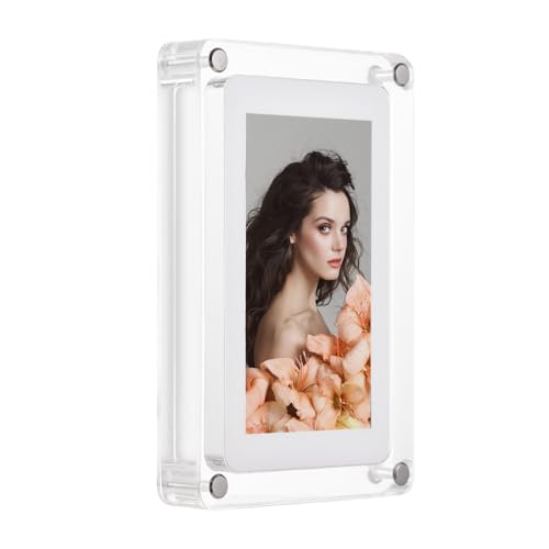 Andoer Digitaler Bilderrahmen, 5-Zoll Elektronischer Fotorahmen aus Acryl, Elektronischer Bilderrahmen, Foto-/Musik-/Video-Player, automatische Drehung, eingebauter 8GB-Speicher, Akku Andoer Digitaler Bilderrahmen, 5-Zoll Elektronischer Fotorahmen aus Acryl, Elektronischer Bilderrahmen, Foto-/Musik-/Video-Player, automatische Drehung, eingebauter 8GB-Speicher, Akku von Andoer
