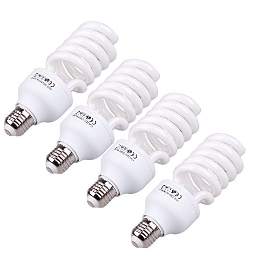 Andoer Fotografie Birne 4 Stück E27 220 V 5500 K 45 W Foto Studio Leuchtmittel Video Fotografie Tageslicht Lampe Video Tageslicht Licht Lampe Andoer Fotografie Birne 4 Stück E27 220 V 5500 K 45 W Foto Studio Leuchtmittel Video Fotografie Tageslicht Lampe Video Tageslicht Licht Lampe von Andoer