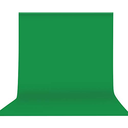 Andoer Fotostudio Hintergrund 3 x 3M, Green Screen Faltbare Grüner Fotohintergrund Waschbar Polyester Baumwolle Grüne Tuch Hintergrundstoff für Fotografie, Video und Fernsehen von Andoer