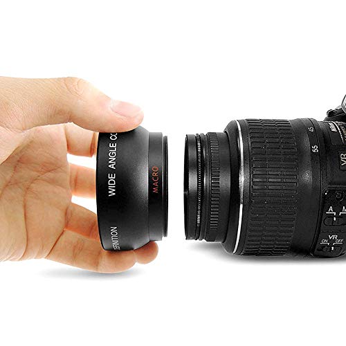 Andoer HD 52 mm 0,45 x Weitwinkelobjektiv mit Makroobjektiv für Canon Nikon Sony Pentax 52 mm DSLR Kamera Andoer HD 52 mm 0,45 x Weitwinkelobjektiv mit Makroobjektiv für Canon Nikon Sony Pentax 52 mm DSLR Kamera von Andoer