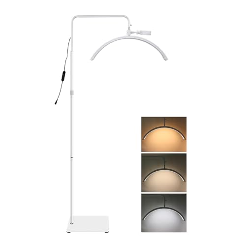Andoer HD-M6X Pro 36W Halbmondlicht Stehlampe Fülllicht 3200K-5600K Dimmbar mit 180cm/ 70.9in Metalllichtstativ Telefonhalter Fernbedienung für Schönheitssalon Make-up Live-Streaming Nachttischlicht Andoer HD-M6X Pro 36W Halbmondlicht Stehlampe Fülllicht 3200K-5600K Dimmbar mit 180cm/ 70.9in Metalllichtstativ Telefonhalter Fernbedienung für Schönheitssalon Make-up Live-Streaming Nachttischlicht von Andoer