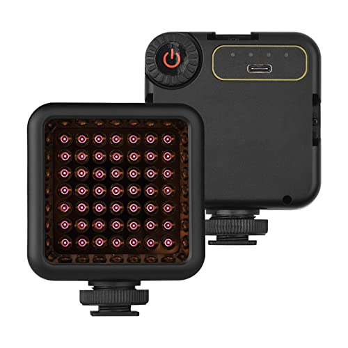 Andoer Andoer IR49S Mini IR Nachtsichtlicht Infrarot-Fotolicht für Videokamera Camcorder Eingebauter Akku mit 3 Kaltschuhhalterungen für Vlog-Videoaufnahmen Andoer Andoer IR49S Mini IR Nachtsichtlicht Infrarot-Fotolicht für Videokamera Camcorder Eingebauter Akku mit 3 Kaltschuhhalterungen für Vlog-Videoaufnahmen von Andoer