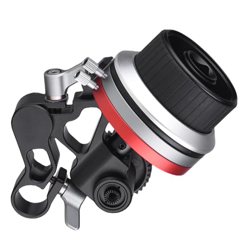 Andoer Kabelloser Follow Focus mit A/B-Stopps, 15-mm-Stangenklemme für DSLR-/spiegellose Kameras, passend für Objektive mit bis zu 114 mm Durchmesser Andoer Kabelloser Follow Focus mit A/B-Stopps, 15-mm-Stangenklemme für DSLR-/spiegellose Kameras, passend für Objektive mit bis zu 114 mm Durchmesser von Andoer