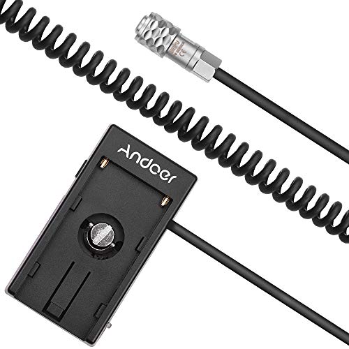 Andoer NP-F Batterieplattenadapter kompatibel mit Blackmagic Cinema Pocket Camera BMPCC 4K kompatibel mit Sony NP-F970 F750 F550 Akku, 12 V Andoer NP-F Batterieplattenadapter kompatibel mit Blackmagic Cinema Pocket Camera BMPCC 4K kompatibel mit Sony NP-F970 F750 F550 Akku, 12 V von Andoer