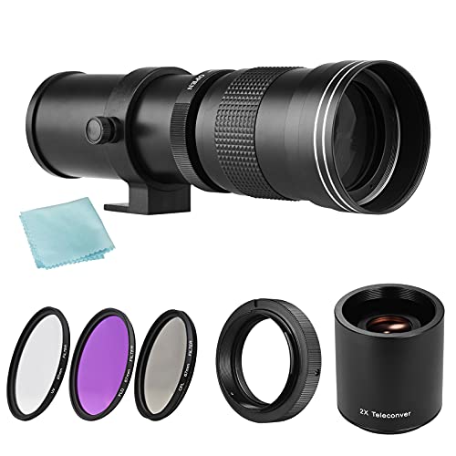 Andoer Kamera Objektiv F/8,3-16 420-800mm mit UV/CPL/FLD-Filtersatz, 2X 420-800mm Telekonverter, T2-AF-Adapterring für Sony AF-Bajonett A900/ A850/ A700/ A580/ A560 / A550/ A500/ A99/ A77 Kameras Andoer Kamera Objektiv F/8,3-16 420-800mm mit UV/CPL/FLD-Filtersatz, 2X 420-800mm Telekonverter, T2-AF-Adapterring für Sony AF-Bajonett A900/ A850/ A700/ A580/ A560 / A550/ A500/ A99/ A77 Kameras von Andoer