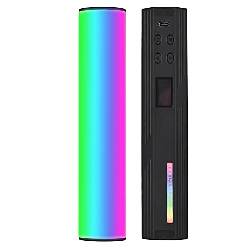 Andoer LED Videoleuchte, USB RGB Lichtstab 2500K-9000K Dimmbar Handheld Fotografie Licht 20 Lichteffekte mit Stativ für Live-Streaming Videokonferenz YouTube Tiktok Andoer LED Videoleuchte, USB RGB Lichtstab 2500K-9000K Dimmbar Handheld Fotografie Licht 20 Lichteffekte mit Stativ für Live-Streaming Videokonferenz YouTube Tiktok von Andoer