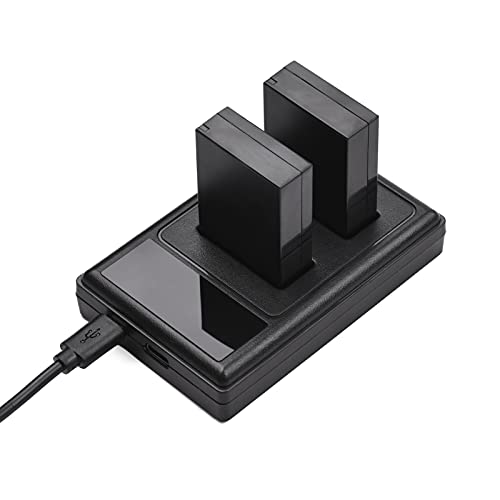 Andoer LP-E12 Kameraakkus, Kamera Batterie Ladegerät mit 2ST 7,4V 1250mAh LP-E12 Akkus USB C für Canon EOS-M EOS M2 EOS M10 EOS M50 EOS M50 Mark II EOS M100 EOS M200 SX70 HS Rebel SL1 Andoer LP-E12 Kameraakkus, Kamera Batterie Ladegerät mit 2ST 7,4V 1250mAh LP-E12 Akkus USB C für Canon EOS-M EOS M2 EOS M10 EOS M50 EOS M50 Mark II EOS M100 EOS M200 SX70 HS Rebel SL1 von Andoer