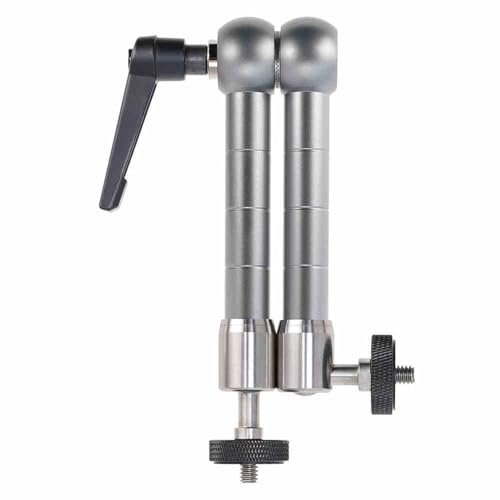 Andoer Magic Arm Kamerahalterung mit LED-LCD-Display, Monitorhalterung aus Edelstahl für DSLR-Kamera, U-förmiges Nut-Design, kompatibel mit Zubehör mit 1/4-Zoll-Gewinde (11 Andoer Magic Arm Kamerahalterung mit LED-LCD-Display, Monitorhalterung aus Edelstahl für DSLR-Kamera, U-förmiges Nut-Design, kompatibel mit Zubehör mit 1/4-Zoll-Gewinde (11 von Andoer