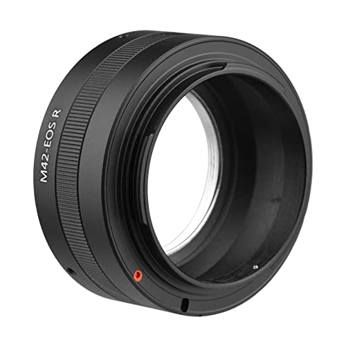 Andoer Manueller Objektiv-Adapterring aus Aluminiumlegierung für M42-Objektiv an Canon EOS R/RP/Ra/R5/R6 RF-Mount spiegellose Kamera Andoer Manueller Objektiv-Adapterring aus Aluminiumlegierung für M42-Objektiv an Canon EOS R/RP/Ra/R5/R6 RF-Mount spiegellose Kamera von Andoer