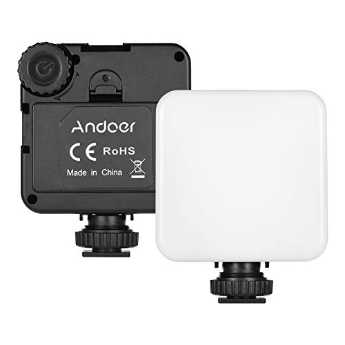 Andoer Mini-LED-Videolicht RGB-Farbe Multifunktionale LED-Einfüllleuchte mit kaltem Schuh und Typ-C-Stromanschluss Einstellbare Farbtemperatur Kompatibel mit Canon Nikon Sony Cameas Andoer Mini-LED-Videolicht RGB-Farbe Multifunktionale LED-Einfüllleuchte mit kaltem Schuh und Typ-C-Stromanschluss Einstellbare Farbtemperatur Kompatibel mit Canon Nikon Sony Cameas von Andoer