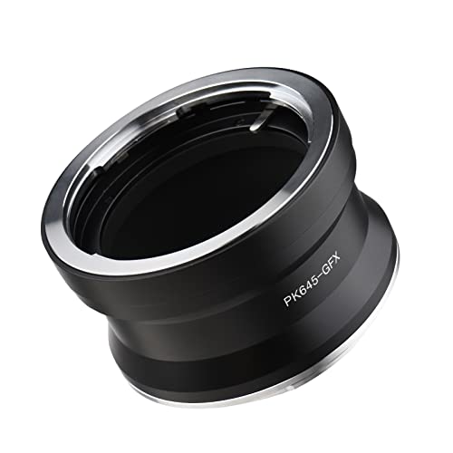 Andoer PK645-GFX Kameraobjektivadapter Ersatz für Pentax PK645 Objektiv auf Fujifilm G Mount GFX100 GFX50S GFX50R GFX100S Kameras Andoer PK645-GFX Kameraobjektivadapter Ersatz für Pentax PK645 Objektiv auf Fujifilm G Mount GFX100 GFX50S GFX50R GFX100S Kameras von Andoer