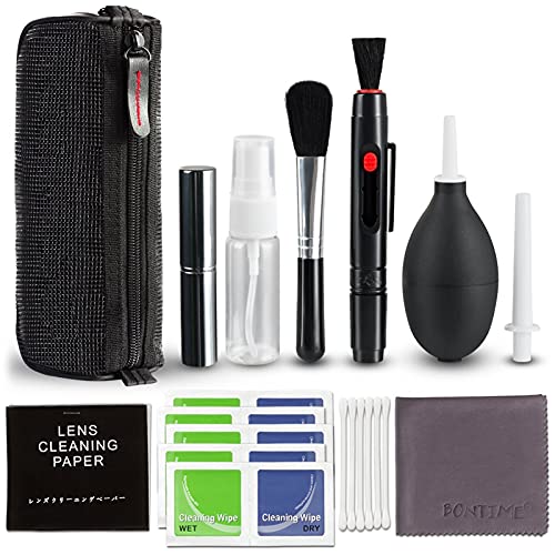 Andoer Professionelles Kamera-Reinigungsset Objektiv-Reinigungsset mit Luftgebläse-Reinigungsstift, Reinigungstuch für die meisten Kameras, Handys, Laptops Andoer Professionelles Kamera-Reinigungsset Objektiv-Reinigungsset mit Luftgebläse-Reinigungsstift, Reinigungstuch für die meisten Kameras, Handys, Laptops von Andoer