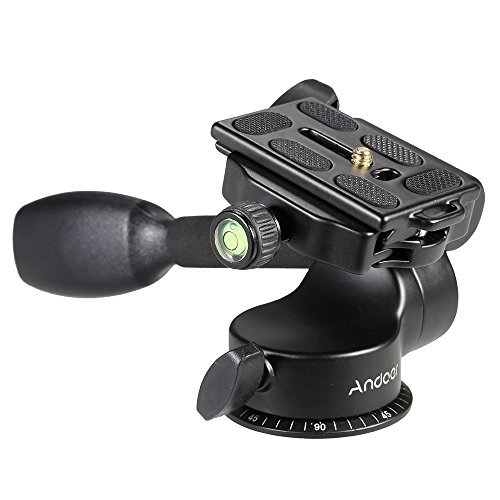 Andoer QZSD Q08 Video Stativ Kugelkopf 3-Wege Fluid Head Kipphebel mit Schnellwechselplatte für DSLR Kamera-Stativ Einbeinstativ Andoer QZSD Q08 Video Stativ Kugelkopf 3-Wege Fluid Head Kipphebel mit Schnellwechselplatte für DSLR Kamera-Stativ Einbeinstativ von Andoer