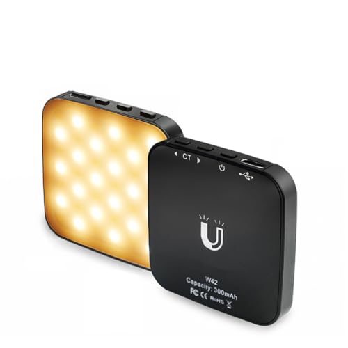 Andoer Selfie Licht, 2W magnetisches Telefonlicht, LED Videoleuchte 2500K–8500K Dimmbar mit 300 mAh Akku, integriert mit Metallring, Saugnapf-Clip, kompatibel mit Phone 15/14/13/12 Android-Handy Andoer Selfie Licht, 2W magnetisches Telefonlicht, LED Videoleuchte 2500K–8500K Dimmbar mit 300 mAh Akku, integriert mit Metallring, Saugnapf-Clip, kompatibel mit Phone 15/14/13/12 Android-Handy von Andoer