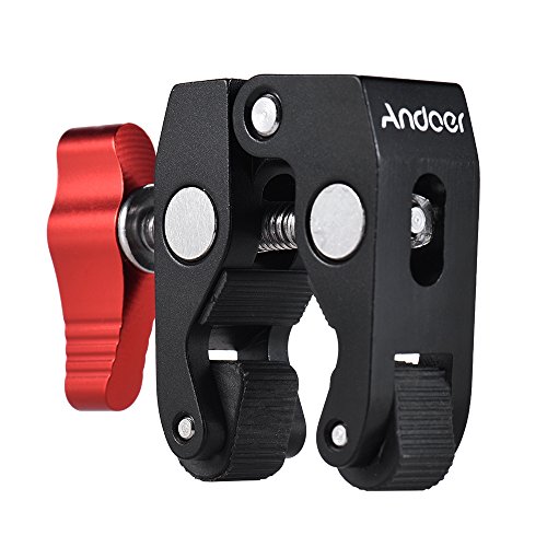 Andoer Super Clamp, Superclamp Stativ Klemme mit mit 1/4" und 3/8" Schraubenloch für DSLR Rig LCD Monitor Studio Licht Kamera Magic Arm Andoer Super Clamp, Superclamp Stativ Klemme mit mit 1/4" und 3/8" Schraubenloch für DSLR Rig LCD Monitor Studio Licht Kamera Magic Arm von Andoer