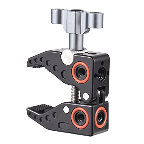 Andoer Super Clamp für Monitor LED Lichter Flash Mikrofon Aluminiumlegierung C Klemme Kamera Klemme mit 1/4 Zoll & 3/8 Zoll Schrauben Fotografie Zubehör 3kg Tragkraft Andoer Super Clamp für Monitor LED Lichter Flash Mikrofon Aluminiumlegierung C Klemme Kamera Klemme mit 1/4 Zoll & 3/8 Zoll Schrauben Fotografie Zubehör 3kg Tragkraft von Andoer