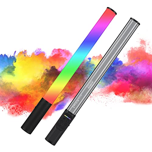 Andoer W150RGB-II RGB LED Videoleuchte Lichtstab, Fotografie Lichtstab 2500K-9000K Dimmbar 20 Lichtszeneneffekte Eingebauter Akku für TikTok, Vlog, YouTube, Partybar, Produktporträtfotografie Andoer W150RGB-II RGB LED Videoleuchte Lichtstab, Fotografie Lichtstab 2500K-9000K Dimmbar 20 Lichtszeneneffekte Eingebauter Akku für TikTok, Vlog, YouTube, Partybar, Produktporträtfotografie von Andoer