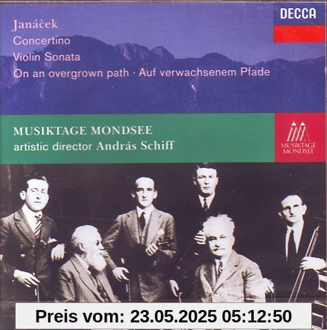 Leos Janacek: Auf verwachsenem Pfade (Po zarostlém chodnicku) / Violin Sonata / Concertino von Andras Schiff