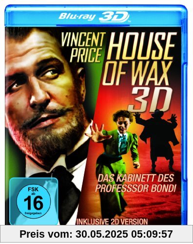 House of Wax - Das Kabinett des Professor Bondi (Blu-ray 3D + 2D) von André De Toth