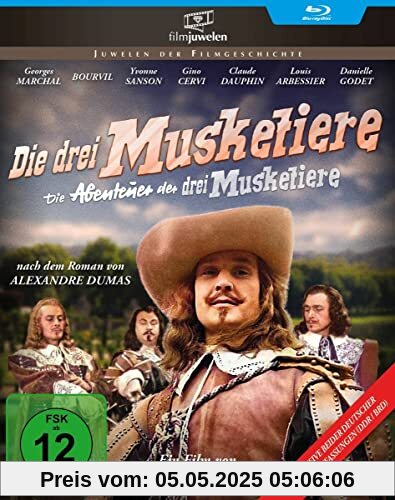 Die drei Musketiere (Die Abenteuer der drei Musketiere) [Blu-ray] von Andre Hunebelle