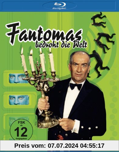 Fantomas bedroht die Welt [Blu-ray] von Andre Hunebelle