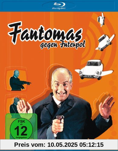 Fantomas gegen Interpol [Blu-ray] von Andre Hunebelle