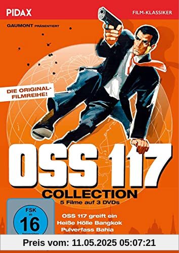 OSS 117 - Collection / Die 5-teilige Original-Filmreihe um den Kult-Agenten (Pidax Film-Klassiker) von Andre Hunebelle