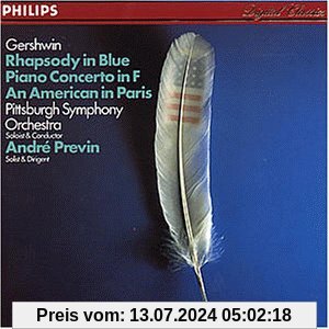 Rhapsody in Blue / Klavierkonzert F-Dur von Andre Previn