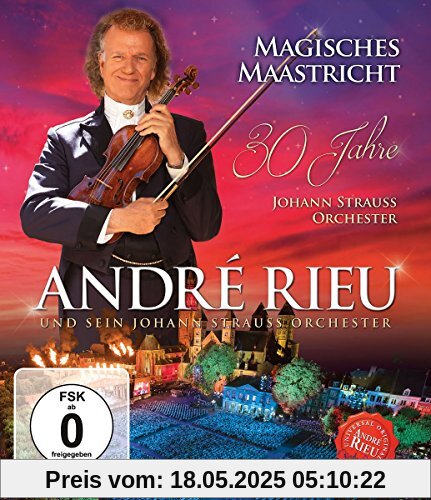 Andre Rieu - Magisches Maastricht - 30 Jahre Johann Strauss Orchester [Blu-ray] von Andre Rieu