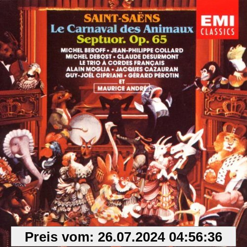 Karneval der Tiere / Septett Op. 65 von Andre