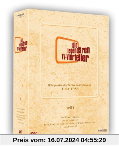 Die legendären TV-Vierteiler - Box 1 (8 DVDs) von Andrea Bianchi
