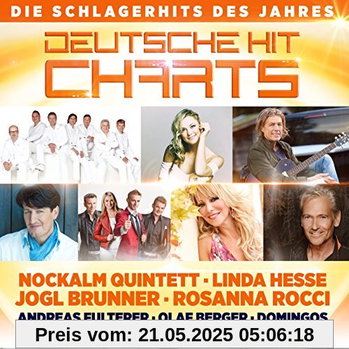 Deutsche Hit Charts - Die Schlagerhits des Jahres von Andreas Fulterer