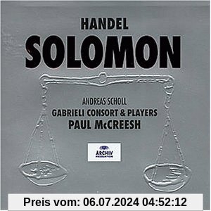 Georg Friedrich Händel: Solomon (Gesamtaufnahme) von Andreas Scholl