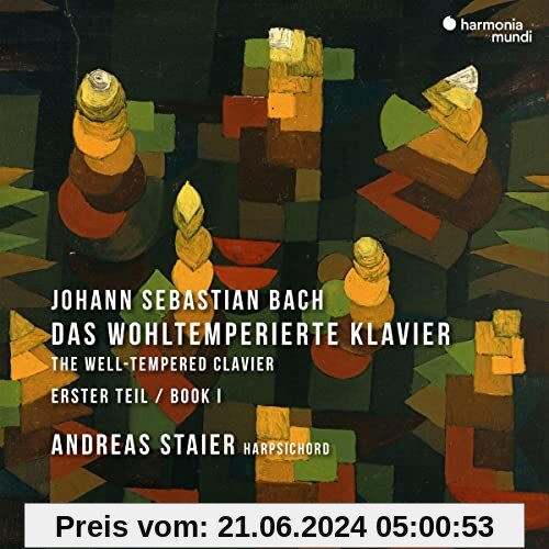 Das Wohltemperierte Klavier Vol.1 von Andreas Staier