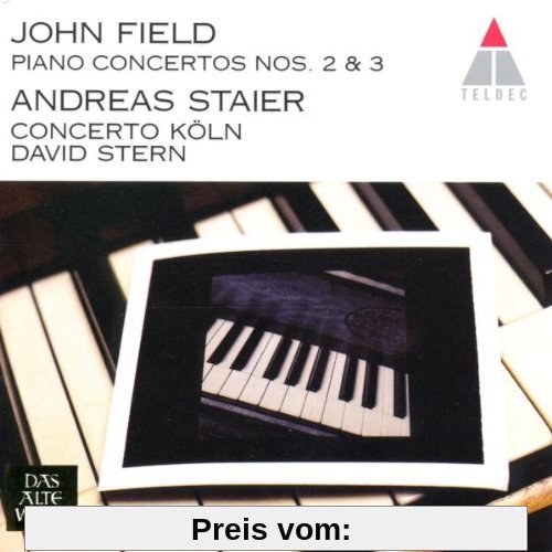 Klavierkonzerte 2 und 3 von Andreas Staier