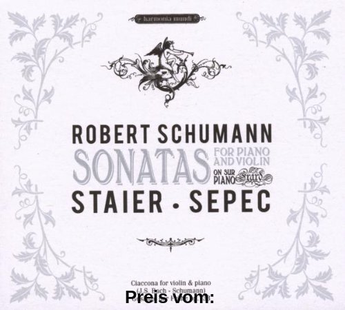 Sonaten für Klavier & Violine von Andreas Staier