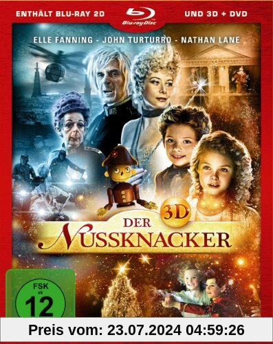 Der Nussknacker 3D (+ Blu-ray 3D + DVD) [Blu-ray] von Andrej Kontschalowski