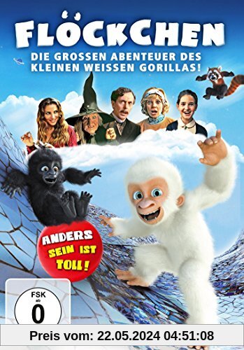 Flöckchen - Die großen Abenteuer des kleinen weißen Gorillas von Andres Schaer