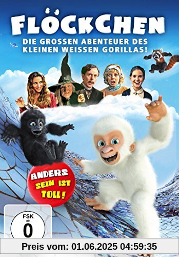 Flöckchen - Die großen Abenteuer des kleinen weißen Gorillas Flöckchen - Die großen Abenteuer des kleinen weißen Gorillas von Andres Schaer