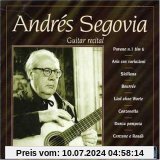 Guitar Recital-Live-Recordings von Andres Segovia