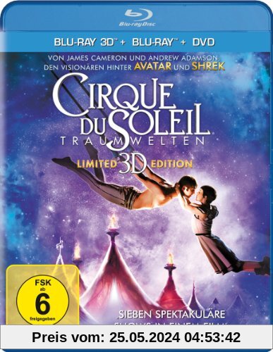 Cirque du Soleil: Traumwelten - Limited 3D Edition (+ Blu-ray + DVD) [Blu-ray 3D] von Andrew Adamson