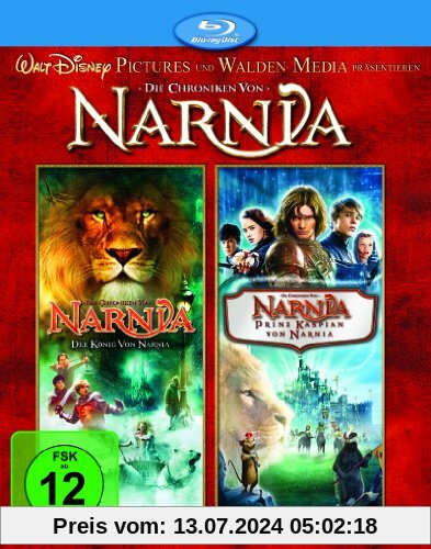 Die Chroniken von Narnia 1+2: Der König von Narnia / Prinz Kaspian von Narnia [Blu-ray] von Andrew Adamson